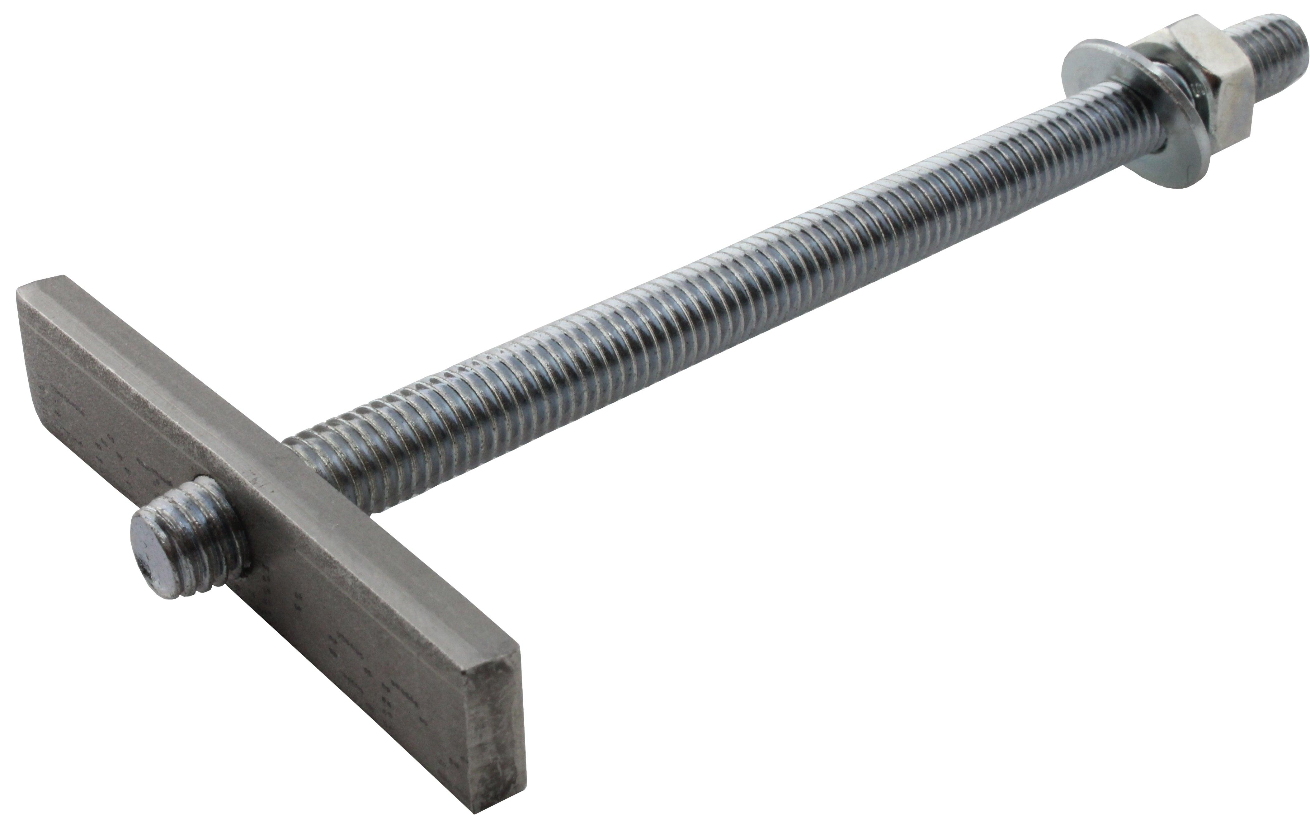 INSPSTUD125, INSERT PLATE C/W M8X125 STUD - NUT & WASHER/100